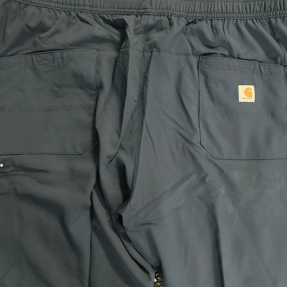 NWT Carhartt Force Modern Fit Twill Straight Leg Scrub Pants - Men's XL Short - Picture 7 of 8